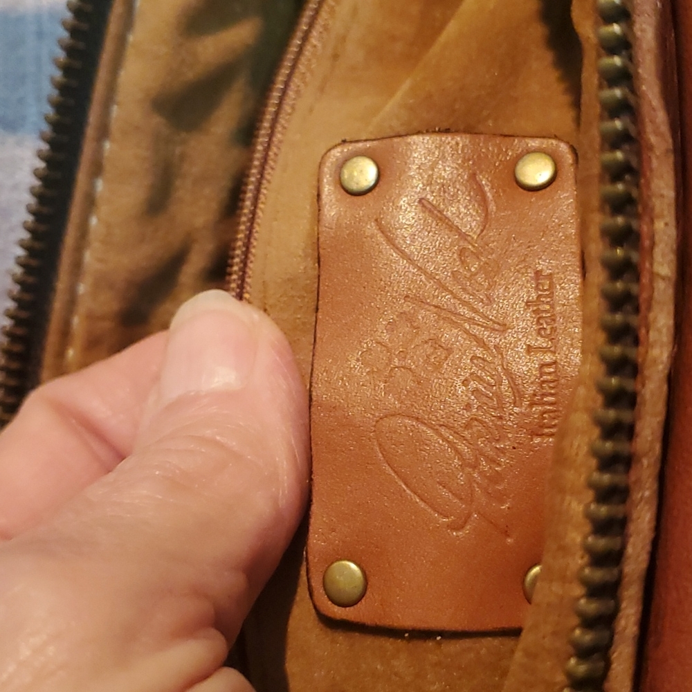 Patricia Nash Italian Leather Crossbody - image 3